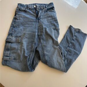 American Eagle Outfitters Relaxed Fit Light Blue Jeans